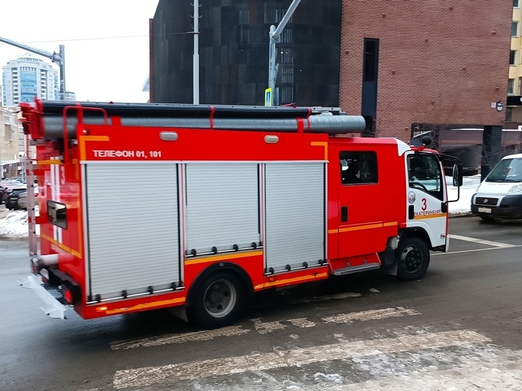 В Екатеринбурге эвакуировали жильцов девятиэтажки из-за пожара