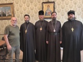 Делегация Издательского Совета доставила духовную литературу в Северодонецкую и Луганскую епархии