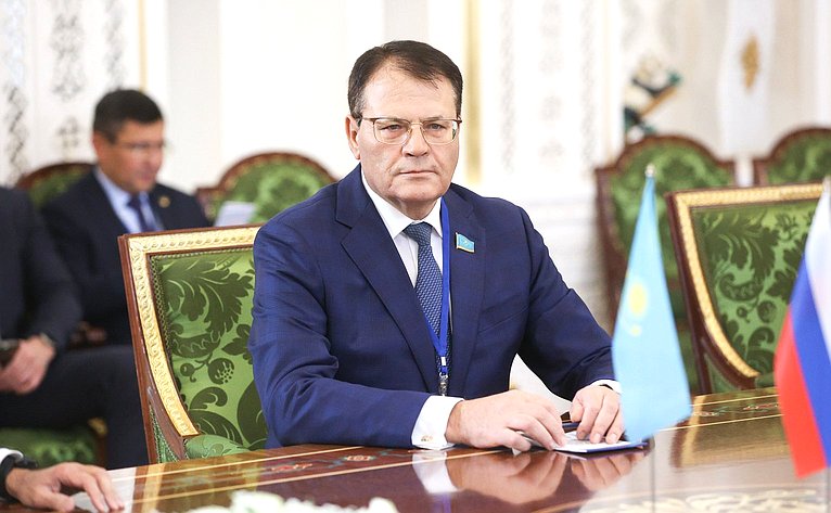 Встреча Председателя Совета Федерации Валентины Матвиенко с Председателем Сената Парламента Республики Казахстан Мауленом Ашимбаевым