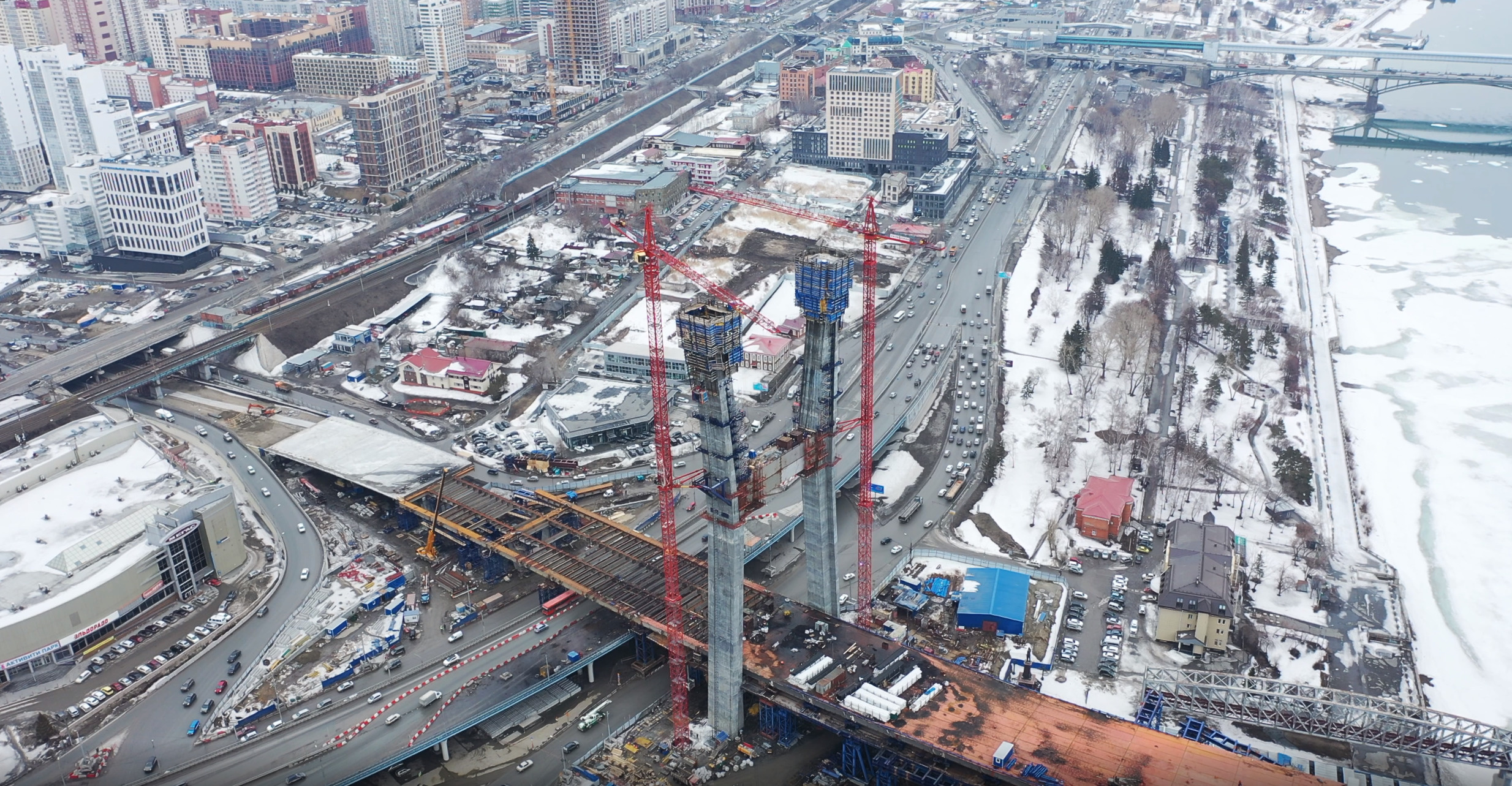 Строящийся мост в новосибирске. Новый мост в новосибирске 2023. Мост новосибирск 2023. Бухарест высотки. Новосибирский мост новый.