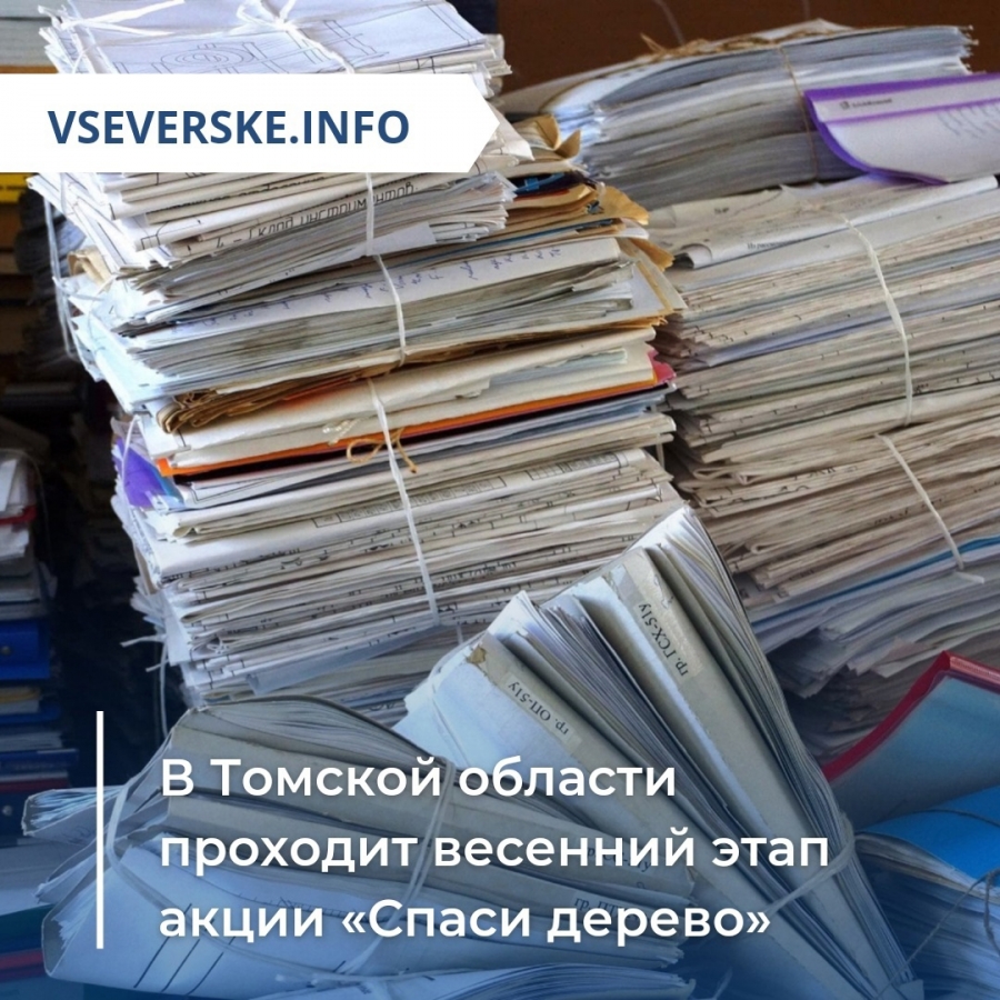 В Томской области проходит весенний этап акции «Спаси дерево»