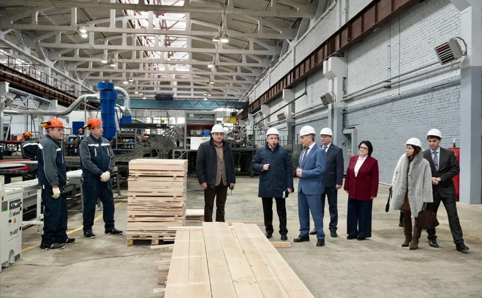 В Алатыре открыли производство полного цикла деревопереработки