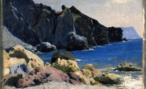 «Берег моря» (Крым). Исаак Левитан