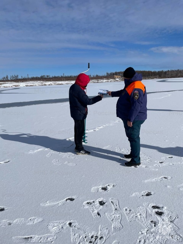 Безопасность на льду – под особым контролем сотрудников МЧС Забайкалья
