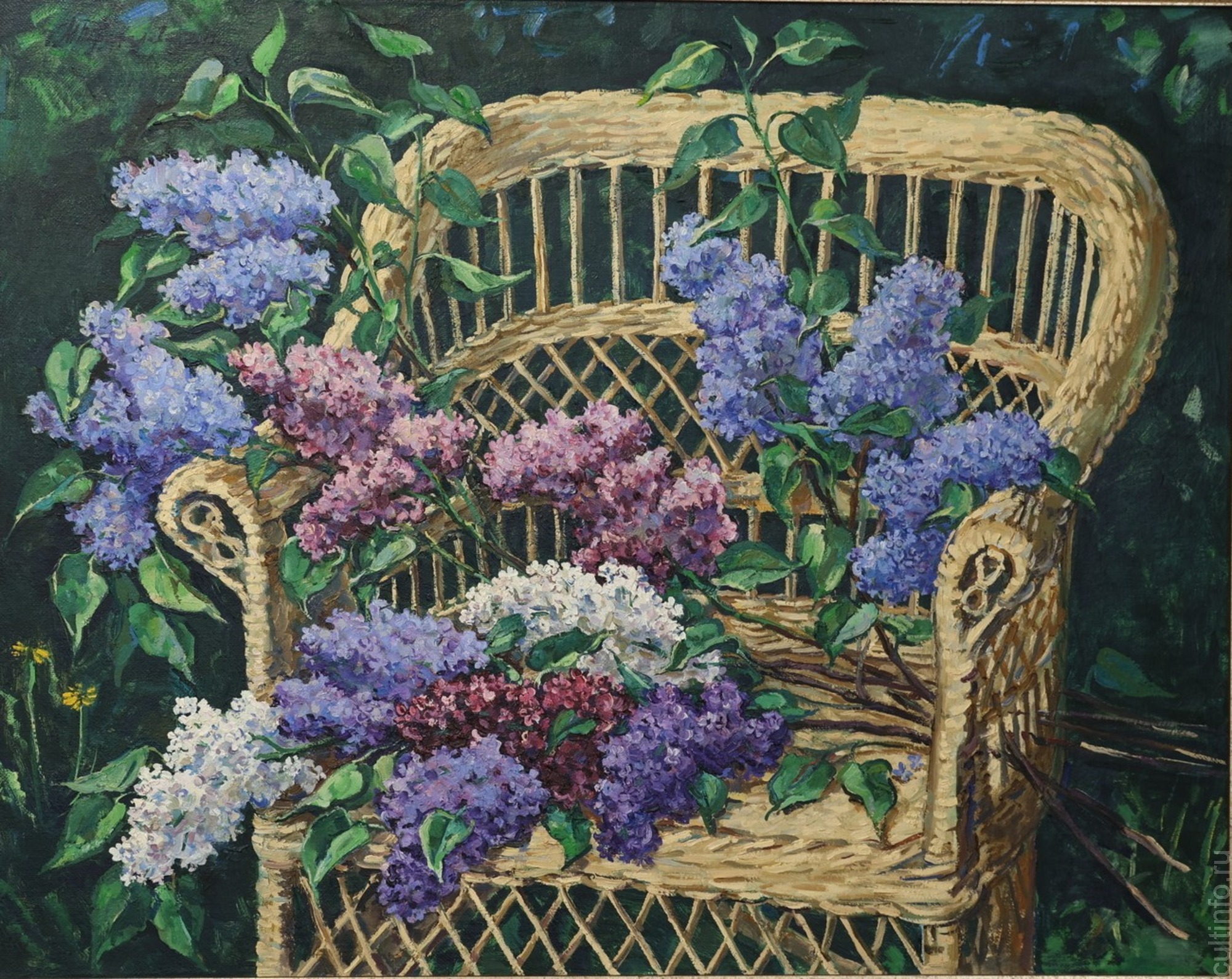 В саду. Мария Переяславец 
