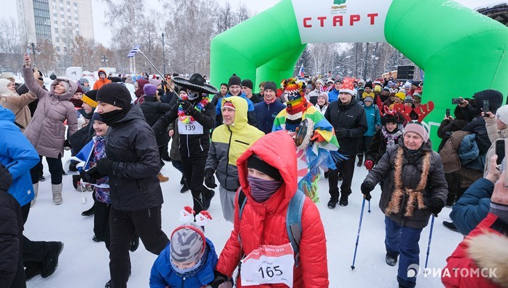 Новогодний забег на 2025 метров пройдет в Томске 1 января