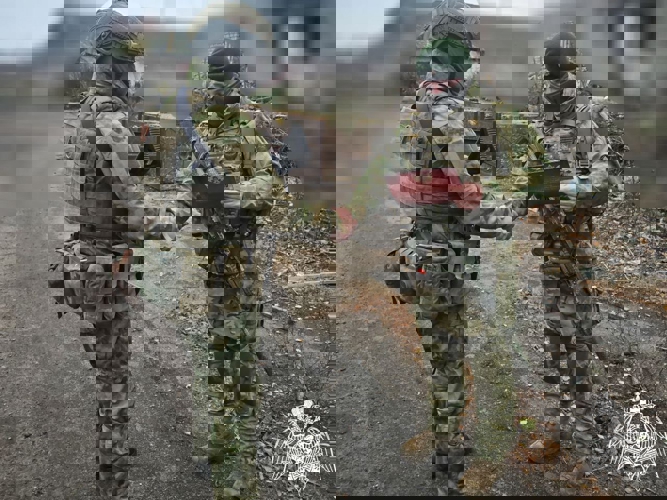 Военнослужащих разведывательных подразделений Росгвардии поздравили с профессиональным праздником 