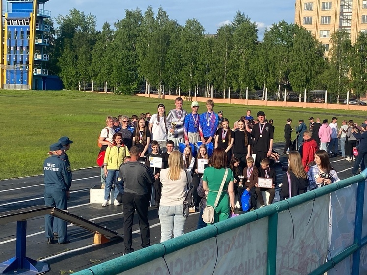 В Архангельске подвели итоги областных детских соревнований по пожарно-спасательному спорту