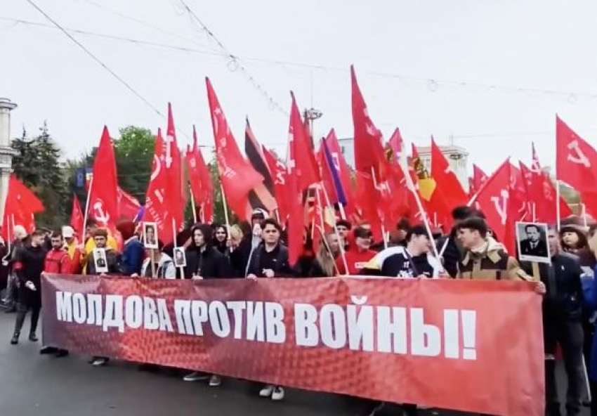 В столице проводится Марш в честь Дня Победы