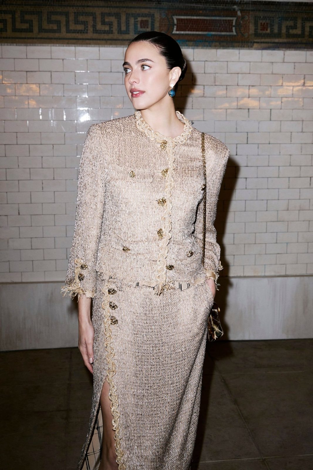 Высокая мода в грязном подземелье: Кристен Стюарт, Джон Бон Джови и Маргарет Куолли