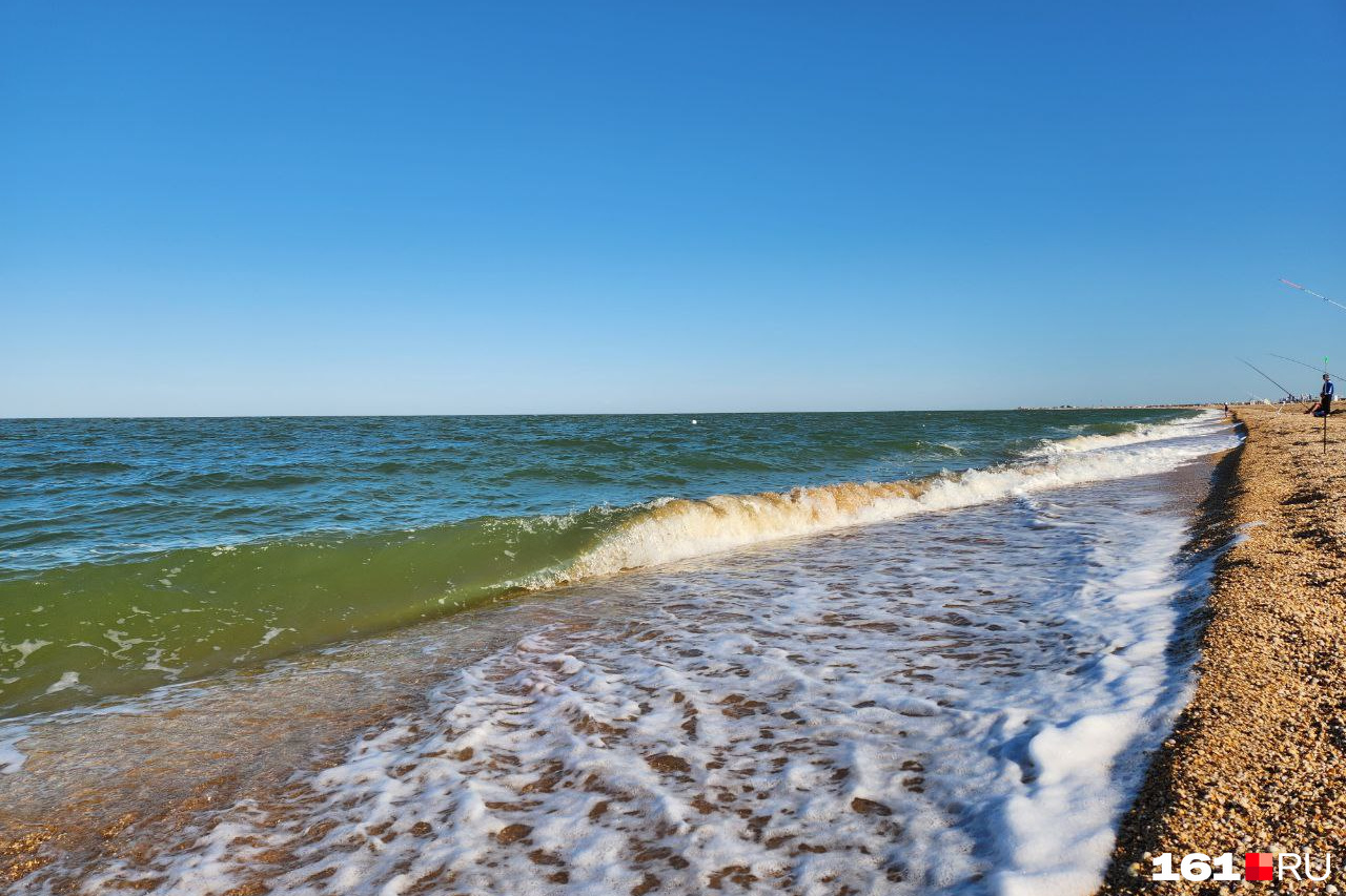 песочное азовское море