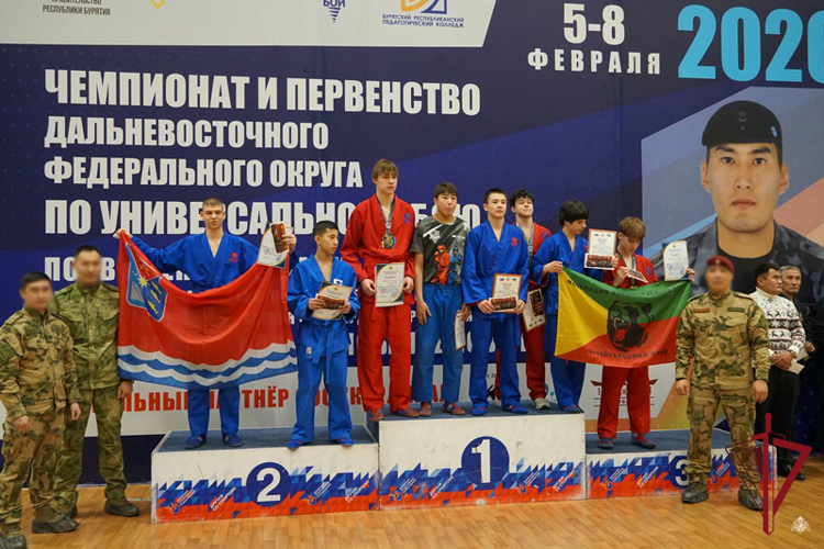 В Улан-Удэ состоялся Чемпионат ДФО по универсальному бою памяти сотрудника ОМОН Росгвардии Агвана-Жамсы Банзанова