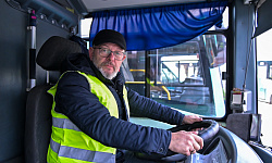 Автопарк общественного транспорта Улан-Удэ пополнился новыми автобусами 