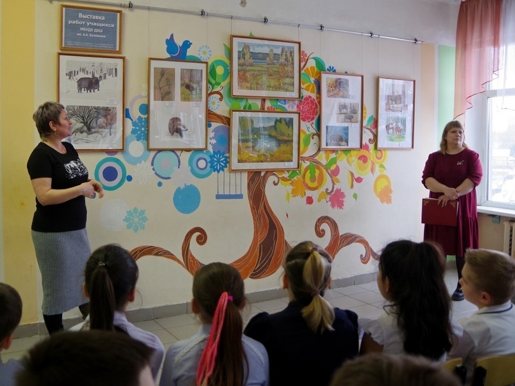 Школьники Серпухова познакомились с работой заповедника с помощью искусства