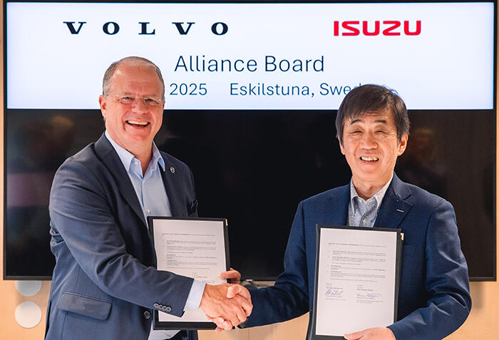 Партнерство Isuzu и Volvo