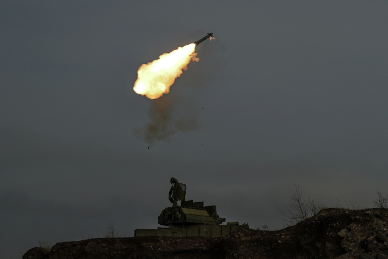 Боевая работа зенитного ракетного комплекса (ЗРК) «Тор»