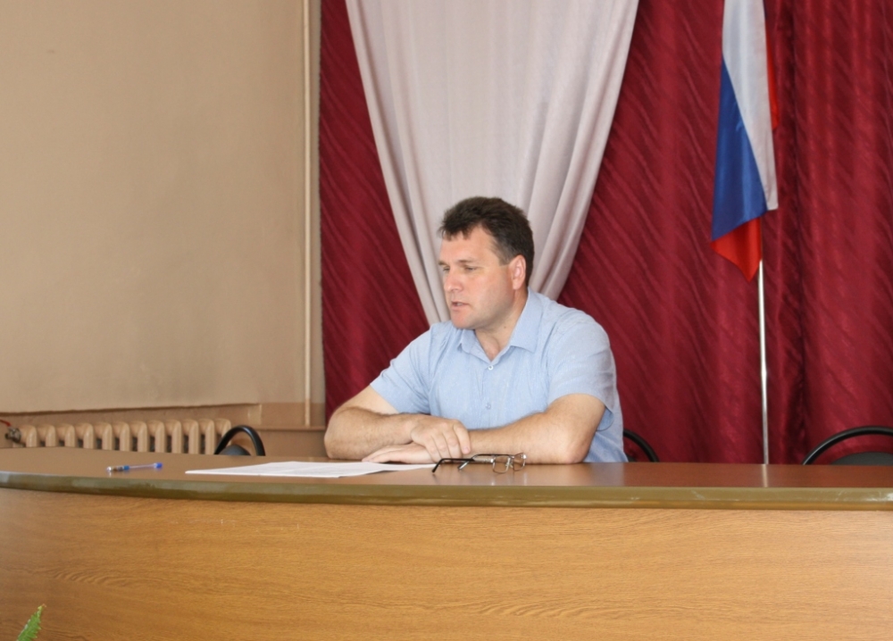 И.о. Главы Спасского района Юрий Ахрамеев провел еженедельное оперативное совещание
