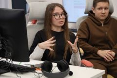 Министр образования Чувашии встретился с учащимися Сингулярити Хаб