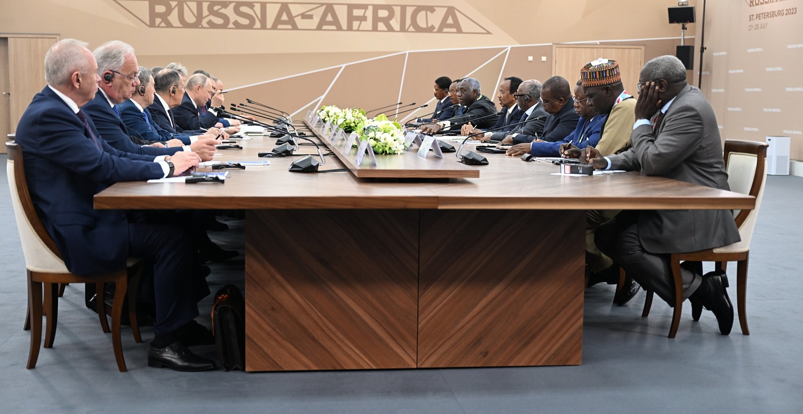 Второй саммит. Саммит Россия Африка 2023 фото.