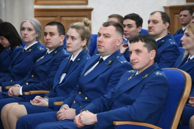 Фото 4. Работники прокуратуры Орловской области отмечают профессиональный праздник