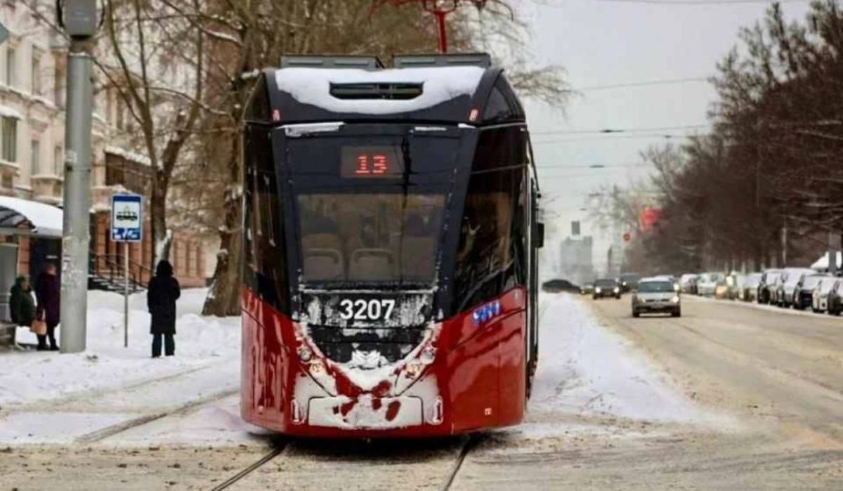 В Новосибирске запущены новые трамваи