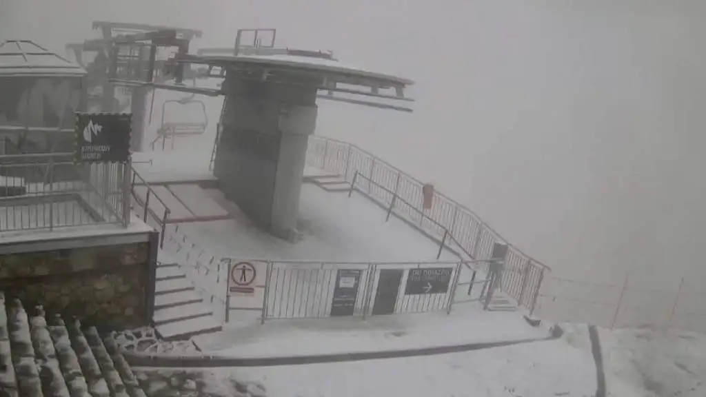 Сегодня утром в Польше выпал первый снег этого лета – последний раз такое было в 2010 году