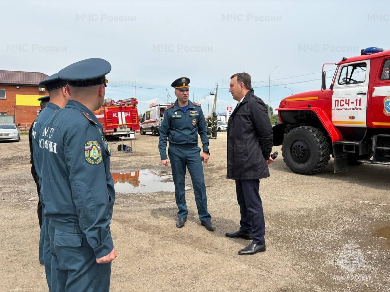 В Адыгее прошло крупное комплексное учение по ликвидации последствий дорожно-транспортного происшествия