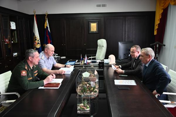 ГУФСИН России по Новосибирской области посетил первый заместитель Губернатора региона Юрий Петухов
