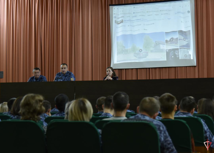 В Удмуртии для росгвардейцев прошла техническая конференция по вопросам безопасности дорожного движения