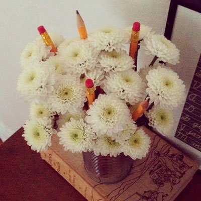 Букет из хризантем