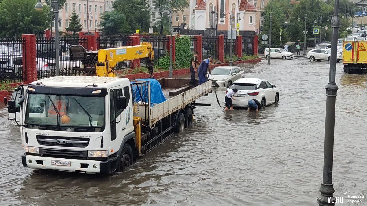 Утопленные машины в Германии