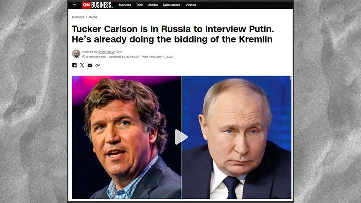 Месиво знатное. Элиты сошлись в "схватке за стульчик" после интервью с Путиным Такеру