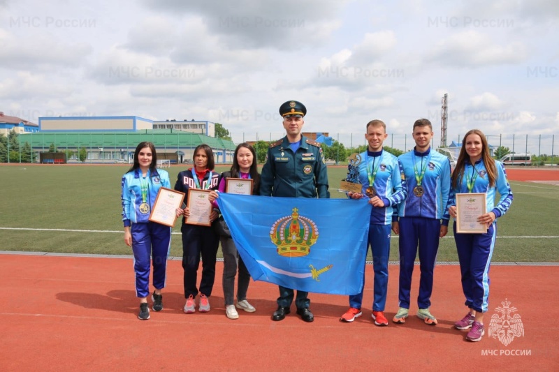 В Адыгее состоялись соревнования по легкой атлетике среди подразделений МЧС России Южного федерального округа