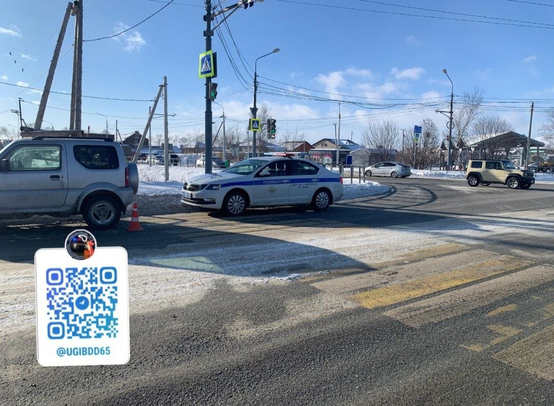 Пенсионерка пострадал в ДТП в Южно-Сахалинске пресс-служба Госавтоинспекции Сахалинской области