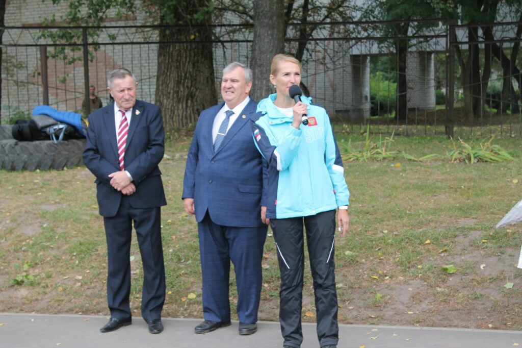 Самым юным участником «Кросса нации» в брянском поселке Локоть стал 4-летний Миша Никонов