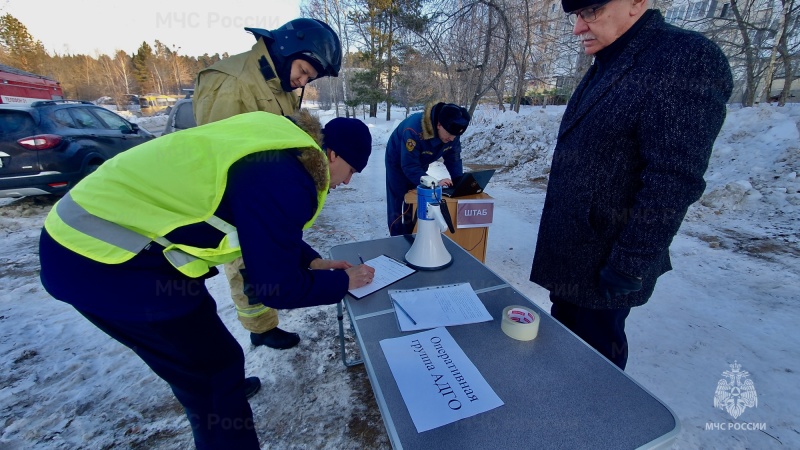 Проведение тактико-специальных учений в Добрянском городском округе