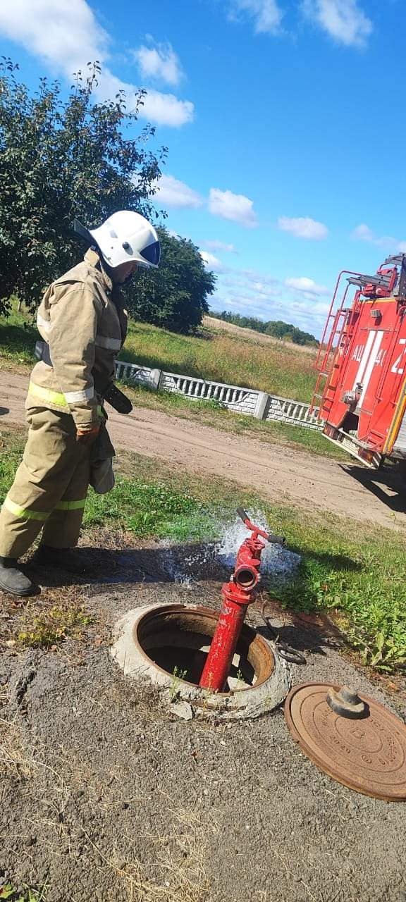 В Фатежском районе Курской области проверили водоснабжение