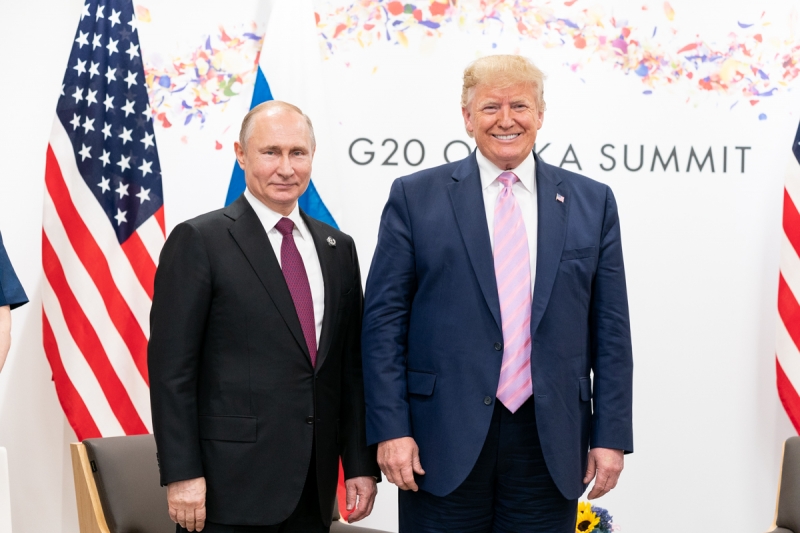 трамп, путин