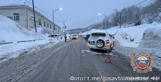 В Петропавловске-Камчатском две «Тойоты» столкнулись лоб в лоб