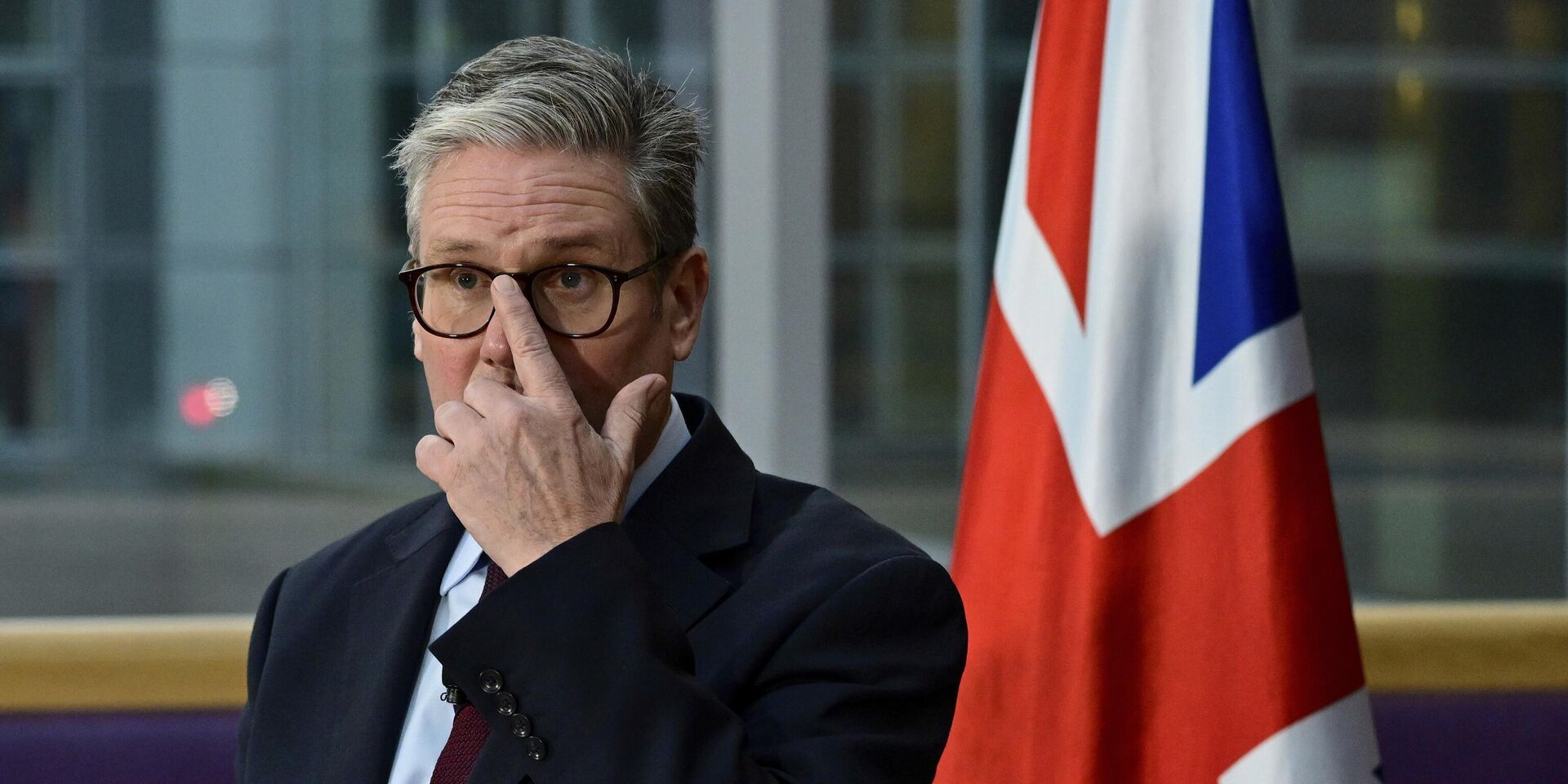 Премьер-министр Великобритании Кир Стармер на пресс-конференции в посольстве Великобритании в Берлине - ИноСМИ, 1920, 04.01.2026