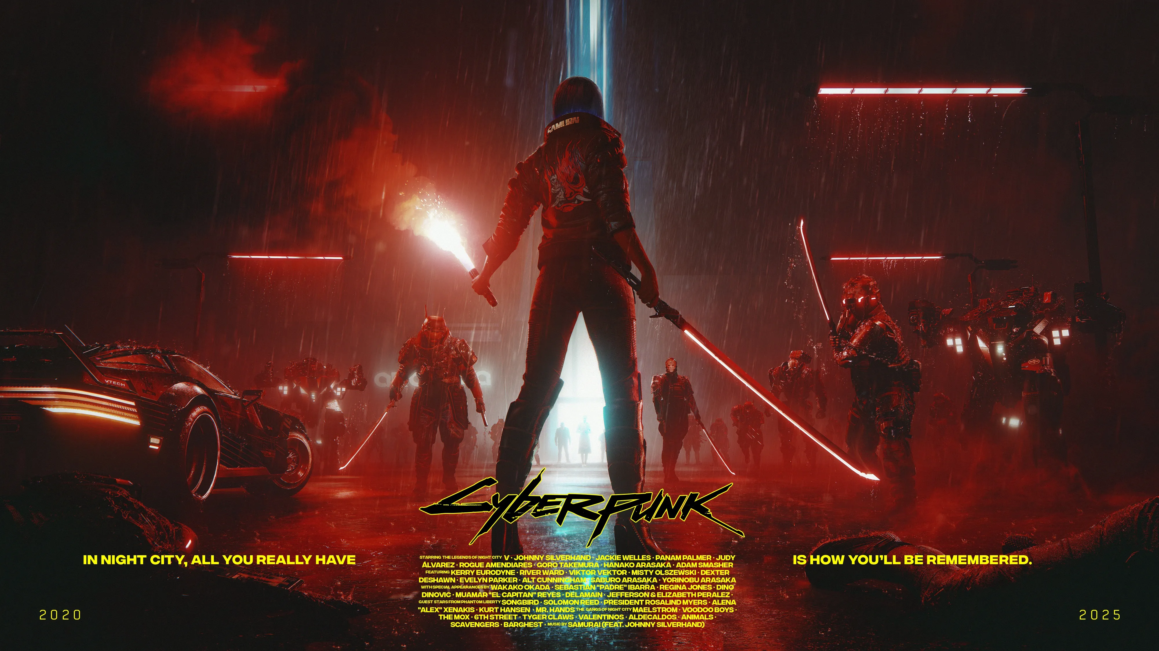 Cyberpunk 2077 исполнилось пять лет — CD Projekt Red показала ностальгический трейлер