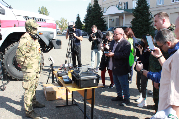 Пресс — тур для журналистов Адыгеи провела Росгвардия 