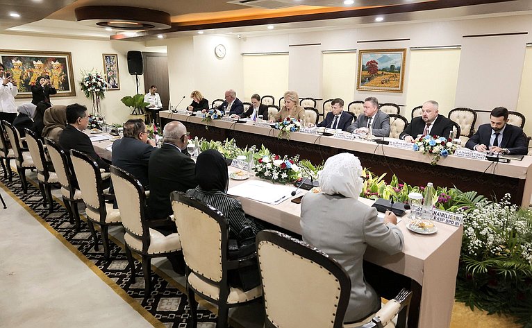 В рамках визита в Республику Индонезия делегация Совета Федерации провела ряд встреч