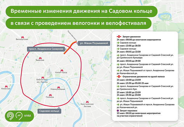 Велофестиваль и велогонка: где перекроют движение с 23 по 25 мая