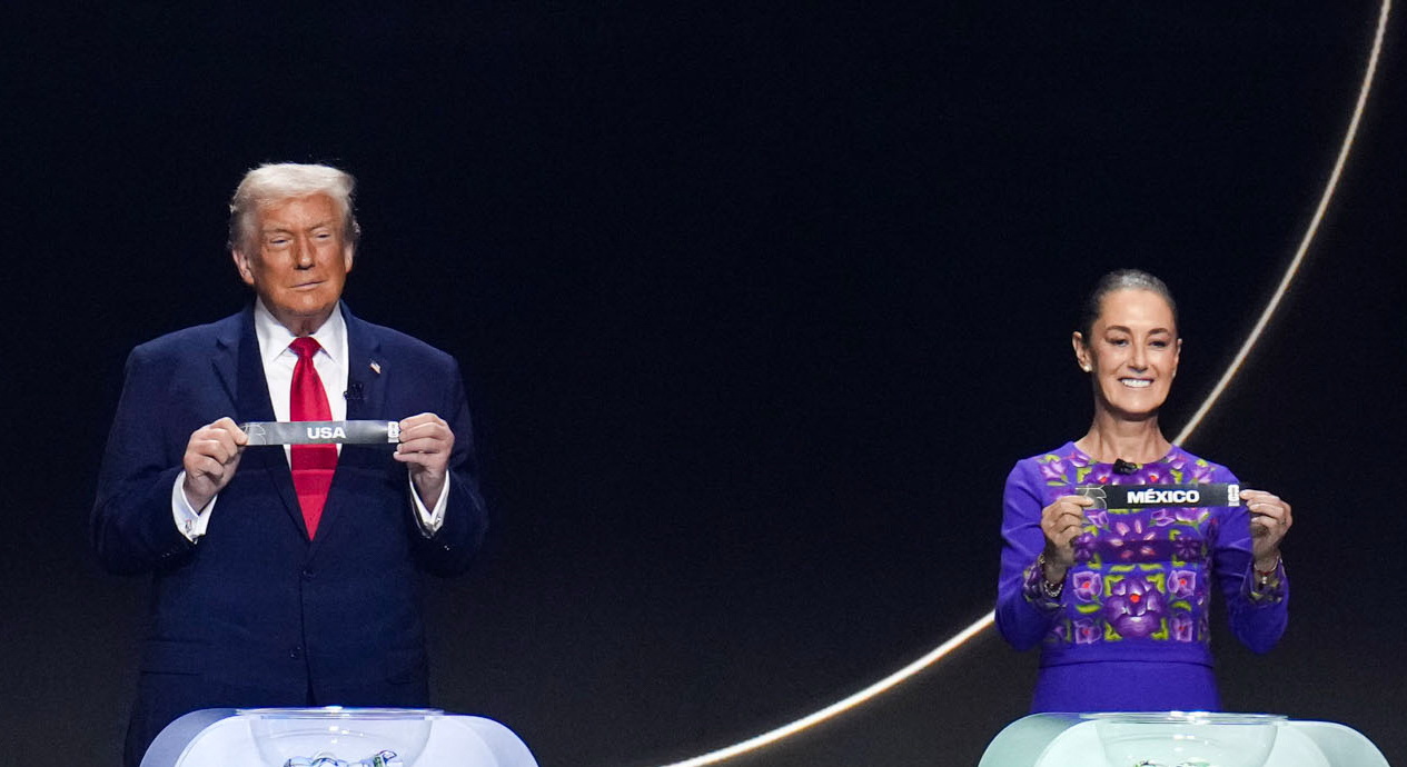 Дональд Трамп и Клаудия Шейнбаум