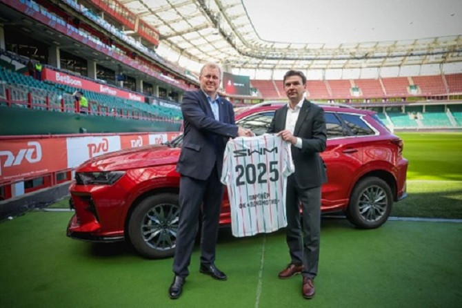 SWM Motors и ФК «Локомотив» продолжают сотрудничество
