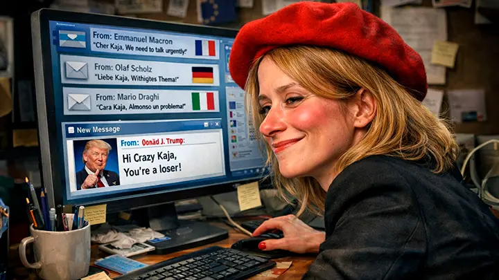 Взломан сверхсекретный чат G8! Владимир П. одним жестом угомонил Макрона и Трампа, Каллас схватилась за стакан