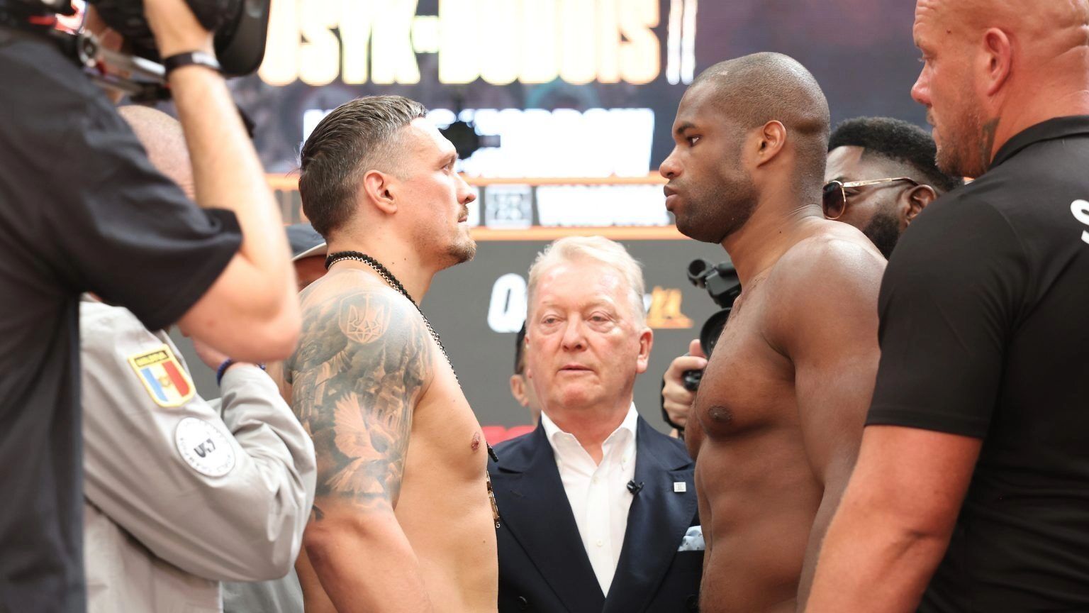 Александр Усик и Даниэль Дюбуа