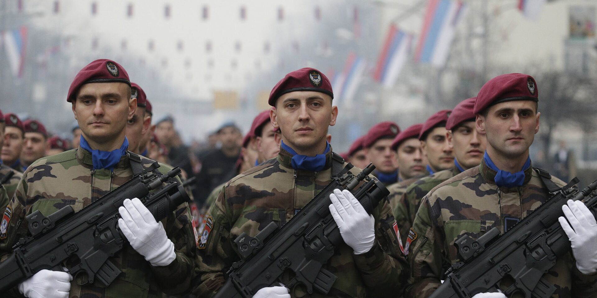 Парад посвященный 26-й годовщине Республики Сербской в Баня-Лука - ИноСМИ, 1920, 11.02.2026