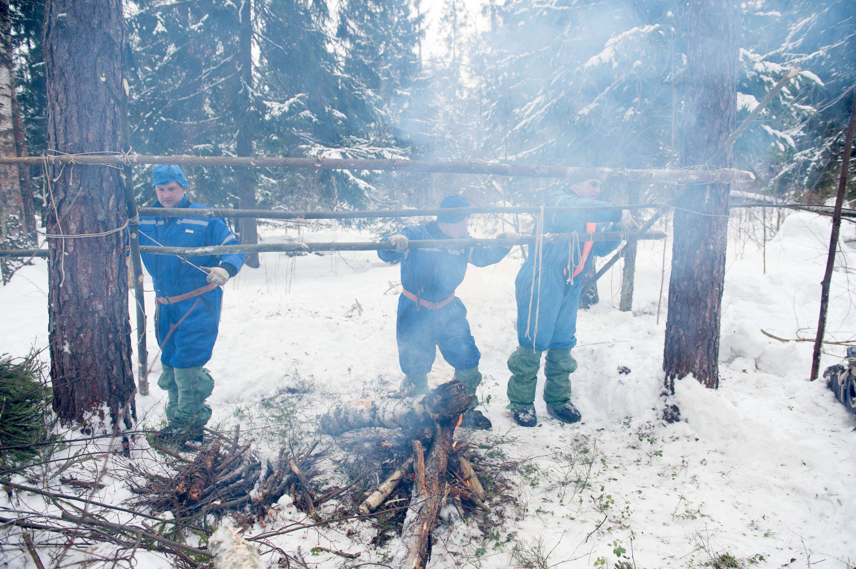 Тренировки продолжаются. Winter Survival.